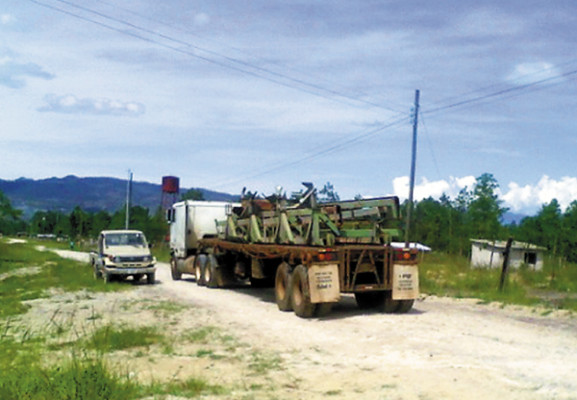Empresario retira hierro del Instituto de Conservación Forestal que había rechazado