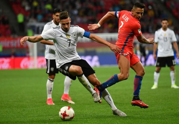 Alemania y Chile empatan 1-1 en la Copa de las Confederaciones&nbsp;&nbsp;