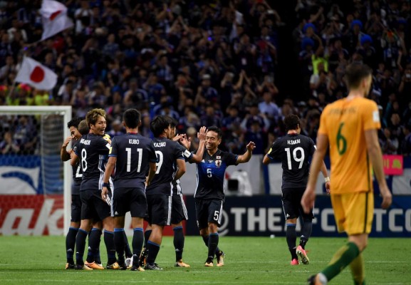 Japón se clasifica para el Mundial de fútbol Rusia 2018