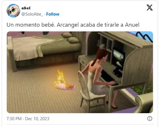 Los memes que dejó la tiradera de Arcángel a Anuel AA