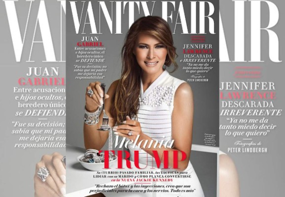 Portada de Melania Trump en revista Vanity Fair desata polémica en México