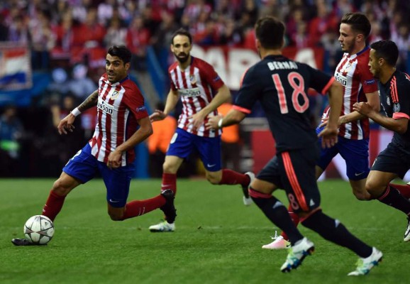 El Bayern se tomó la revancha ante el Atlético de Madrid y le ganó por la mínima