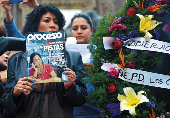 Terror al narcotráfico silencia a la prensa azteca