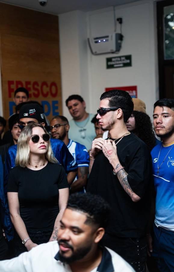 Supremo se reencuentra con su ex y show de portero en conferencia de tiktokers de Honduras y Nicaragua