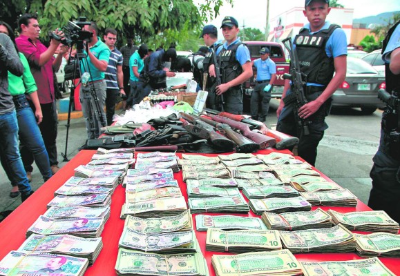 Sorpresiva tormenta le cayó al crimen organizado en Honduras