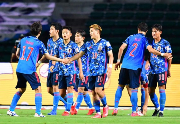 Las imágenes de la derrota de Honduras ante Japón previo a los Juegos Olímpicos