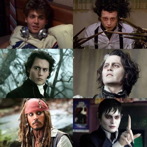 Johnny Depp cumple 59 años con una brillante trayectoria (Fotos)