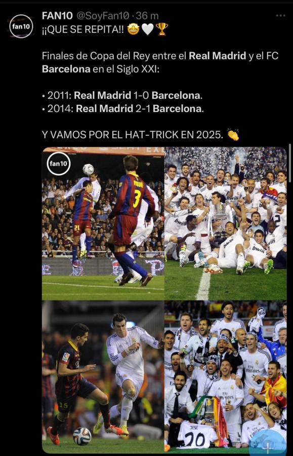 Lo que dicen los periodistas sobre final Real Madrid vs Barcelona; Se hacen pipí en los pantalones