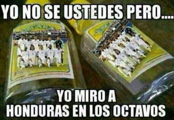 Pese a derrota, hondureños no pierden sentido del humor