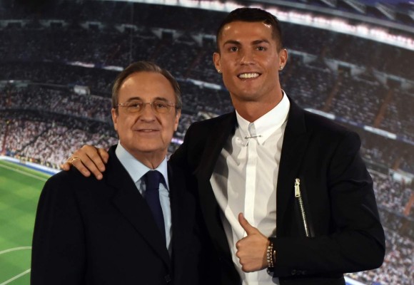 Florentino Pérez defiende a Ronaldo y quiere mantenerlo en el Real Madrid&nbsp;&nbsp;