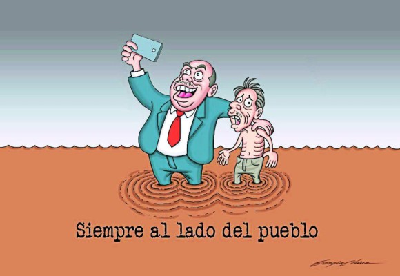 La selfie de la hipocresía