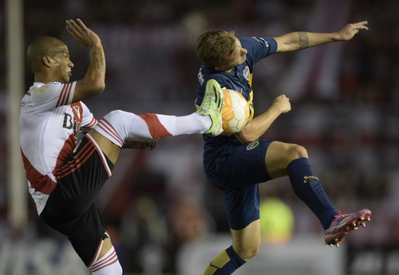 River vence a Boca en la ida de octavos de Libertadores