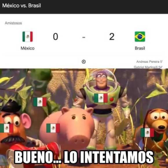 Memes no perdonan a México luego de otra derrota, esta vez ante Brasil