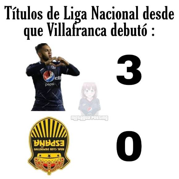 Divertidos memes destrozan al Real España por perder la gran final ante Motagua