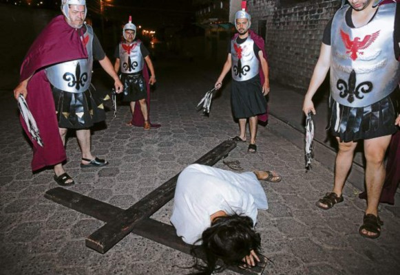 Jóvenes protagonizarán 'el Mártir del Gólgota”