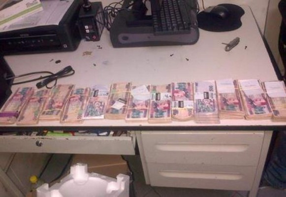 Decomisan 650 mil lempiras en La Ceiba