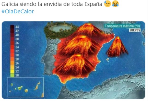 Los memes de la ola de calor en Europa: 'La semana infernal'