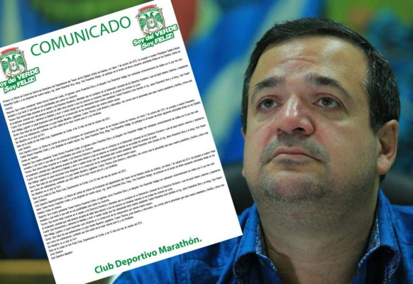 Marathón emite comunicado para ratificar a Yankel Rosenthal como presidente