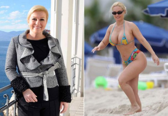 Las falsas fotos de la presidenta de Croacia en bikini; esta es la verdadera historia de Kolinda Grabar-Kitarovic