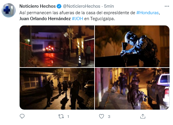 Así informa el mundo la solicitud de extradición del expresidente Juan Orlando Hernández