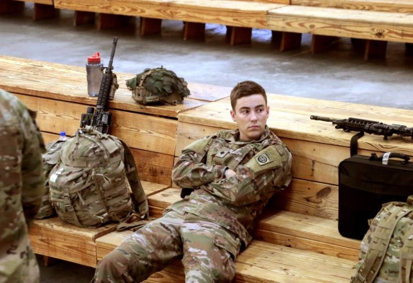 FOTOS: El rostro de los soldados estadounidenses enviados como refuerzo a Irán