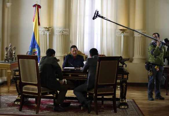 Venezuela: Partidarios de Hugo Chávez molestos con la serie que relata su vida