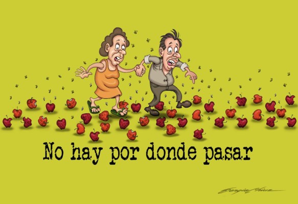 Manzanas podridas