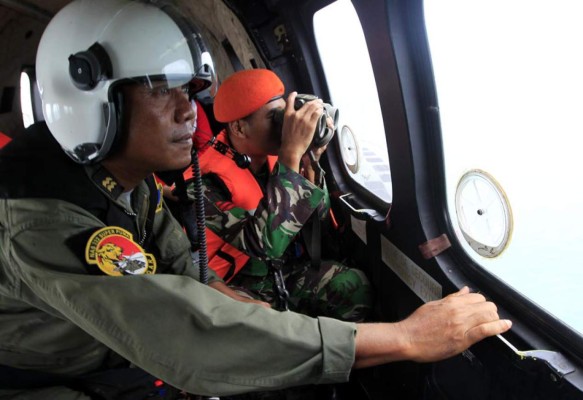 Ubican zona donde cayó el avión de AirAsia
