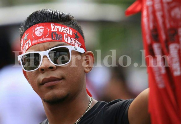La marcha de los trabajadores del 1 de mayo en el lente de EL HERALDO