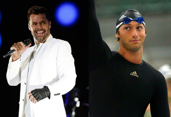 Ricky Martin e Ian Thorpe serían pareja