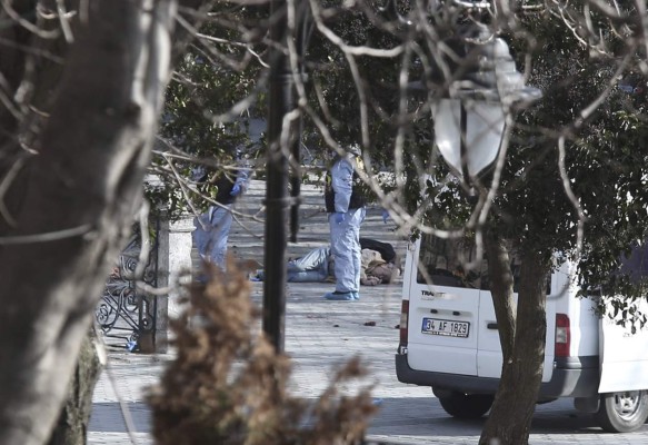 Al menos nueve alemanes muertos en el atentado suicida de Estambul&nbsp;
