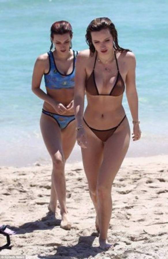 Bella Thorne enciende las redes con foto sin ropa
