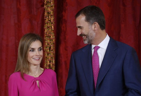 La visita del presidente de Honduras en fotos