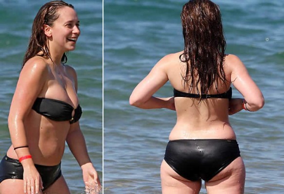 Famosas que muestran con orgullo sus estrías y celulitís