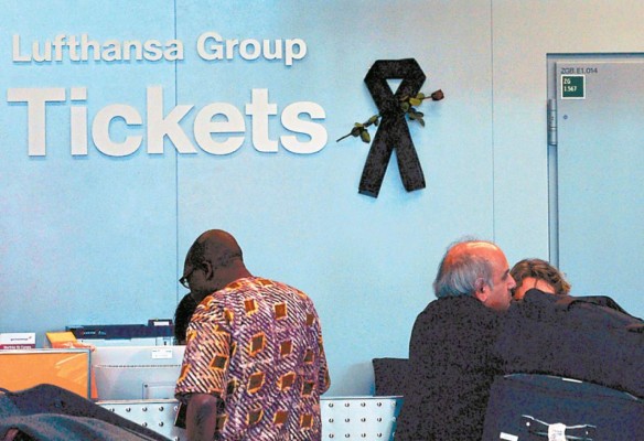 Revelan grabación del avión de Germanwings