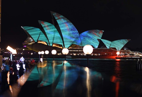 Sídney, una explosión de luces, música e ideas