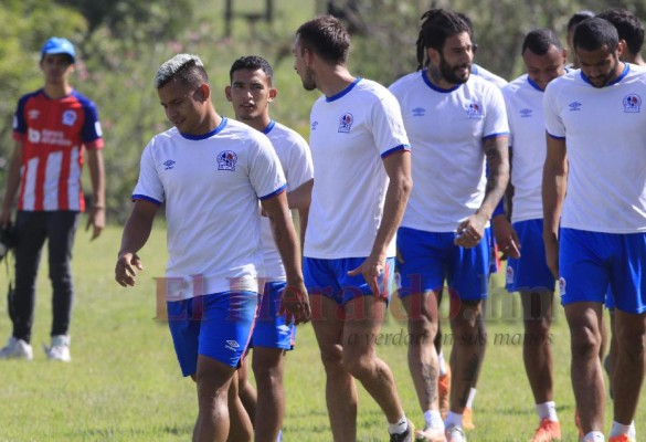 FOTOS: Olimpia entrenó este viernes, de la mano de Troglio, pensando en Honduras Progreso