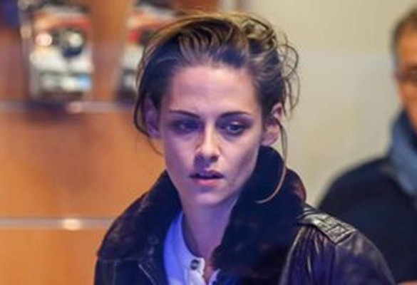 La actriz Kristen Stewart luce irreconocible