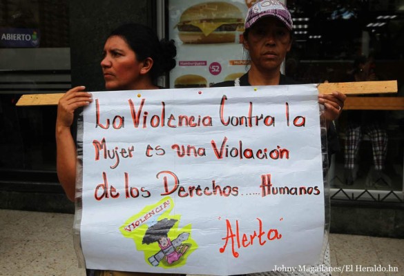 Día Internacional de la Mujer en Tegucigalpa