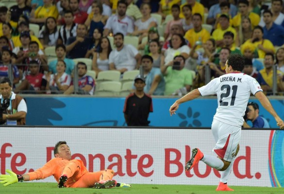 Uruguay vivió una 'pesadilla' mundial ante Costa Rica