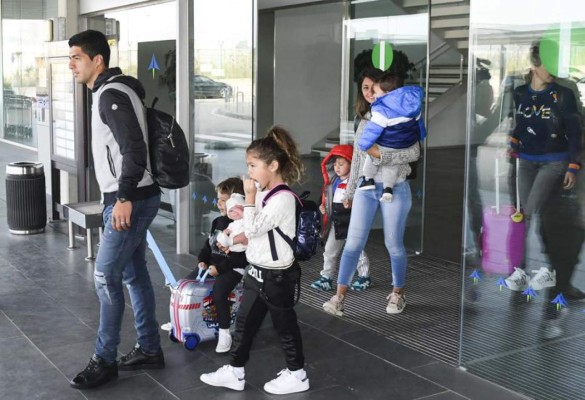 El tridente culé ya está en Barcelona