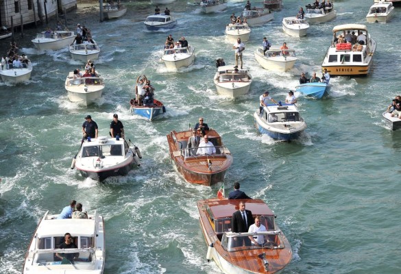 George Clooney y Amal Alamuddin se casan por segunda vez en Venecia