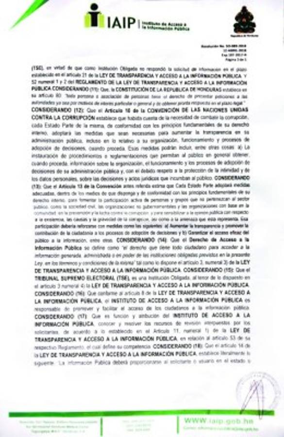 L 41 millones gastó el Tribunal Supremo Electoral en escáneres usados a medias