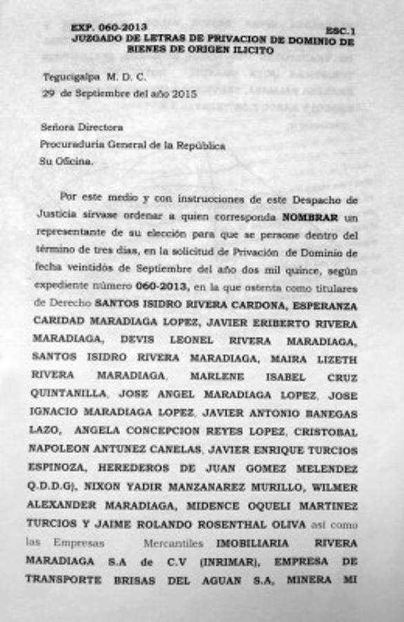 El 29 de septiembre se pidió aseguramiento contra Continental