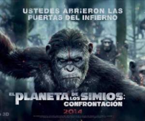 La cinta pone en escena a primates y humanos obligados a negociar para garantizar su supervivencia.