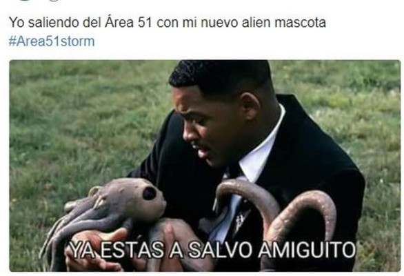 Los memes que dejó el asalto al Área 51 en busca de Aliens