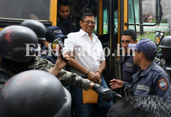 Suspenden audiencia inicial contra Jorge Alberto Barralaga en los juzgados de Comayagüela