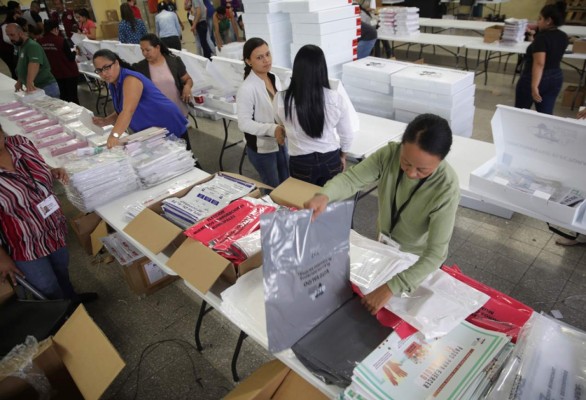Honduras: Este sábado comienzan a cargar las maletas electorales