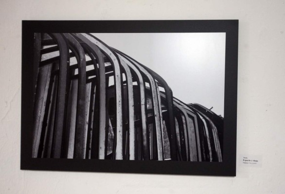 Objetos expuestos en la muestra 'Contra luz de la materia”