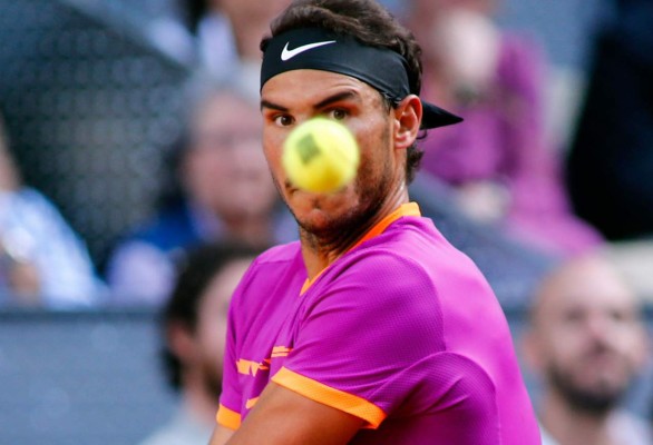 Rafael Nadal alcanza los octavos de final en Roma tras el abandono de Almagro